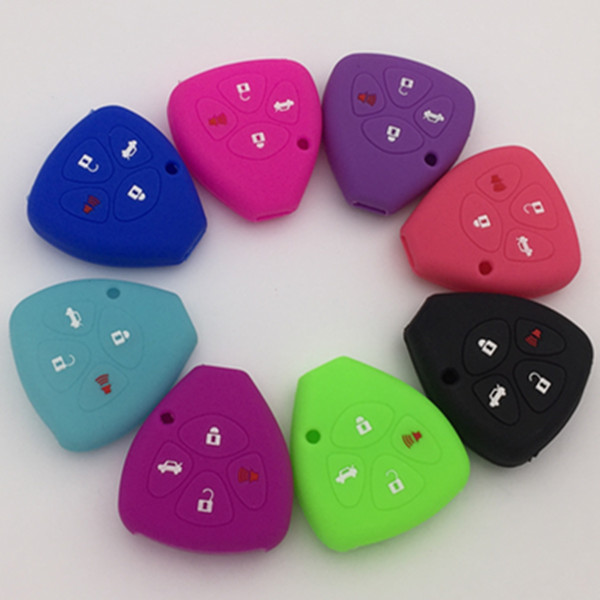 Toy 4 button silicon key cover