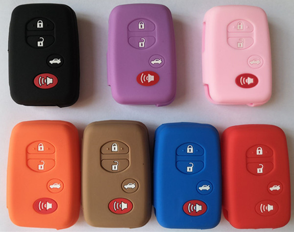 Toy 4 button smart key silicon cover