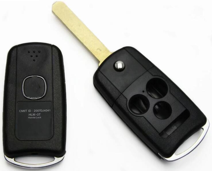 For Acura 3+1 Button Flip Rmote Key shell  & HON66 blade