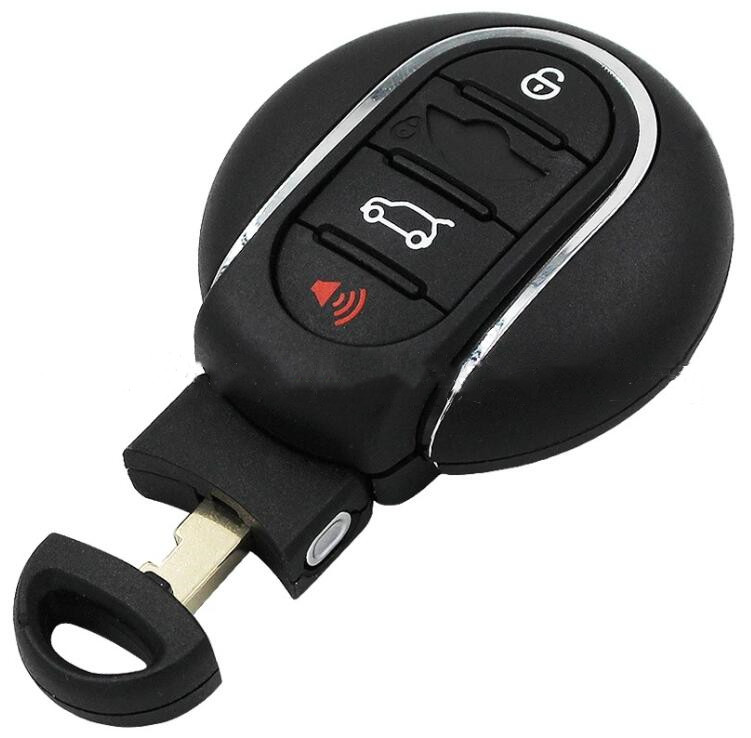 For BMW 4 button Mini remote key with 315mhz FSK after market PCF7953P ID49 chip FCC ID:NBGIDNG1 IC:2694A-iDGNG1