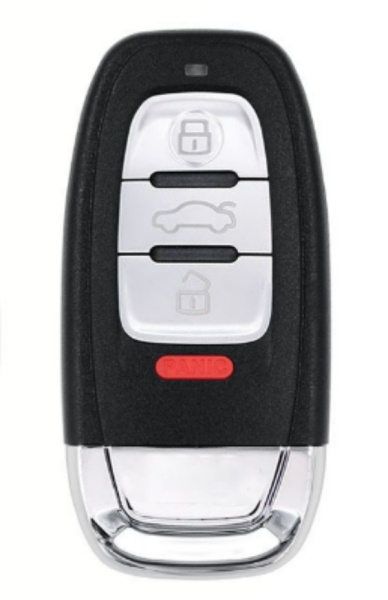 For Audi A4L,Q5 3+1 button Remote key Blank No logo